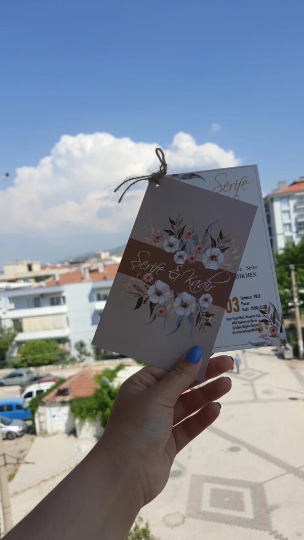 Ada Davetiye İkiz Model İKZ1017